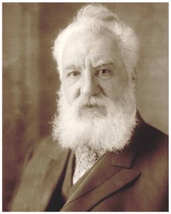 Portret van Alexander Graham Bell